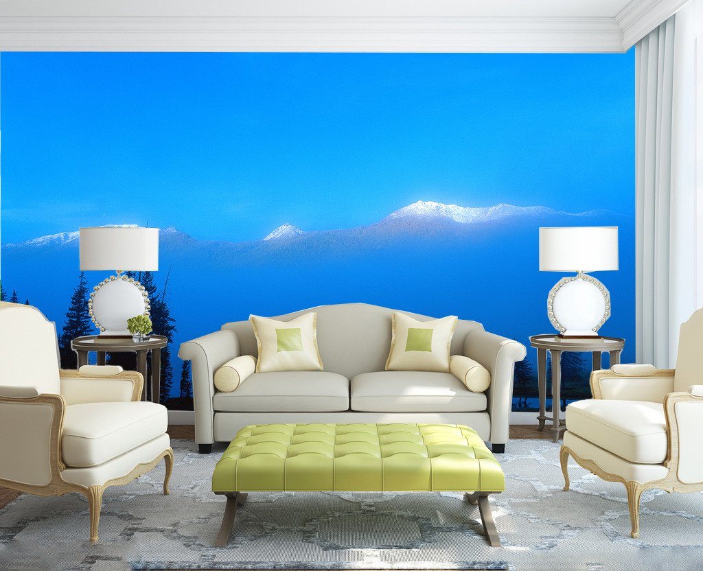 Blue Landscape Wallpaper AJ Wallpaper