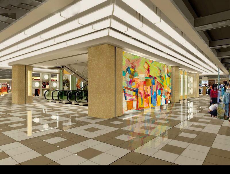 3D Green Paint 018 Wallpaper AJ Wallpaper