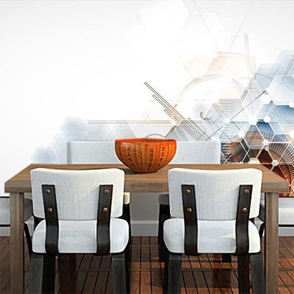 Abstract Shapes Wallpaper AJ Wallpaper