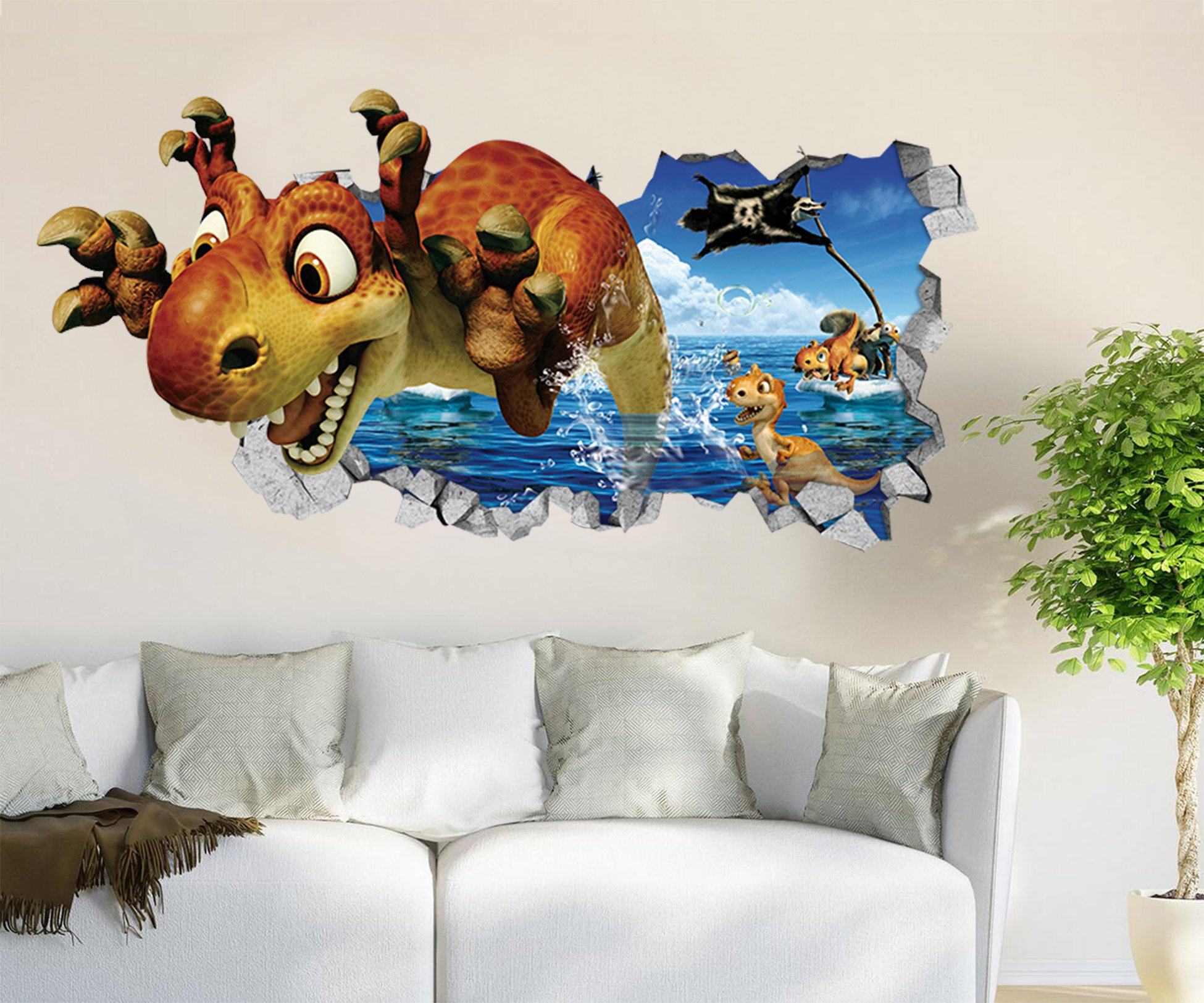 3D Venice Scenery 48 Broken Wall Murals Wallpaper AJ Wallpaper