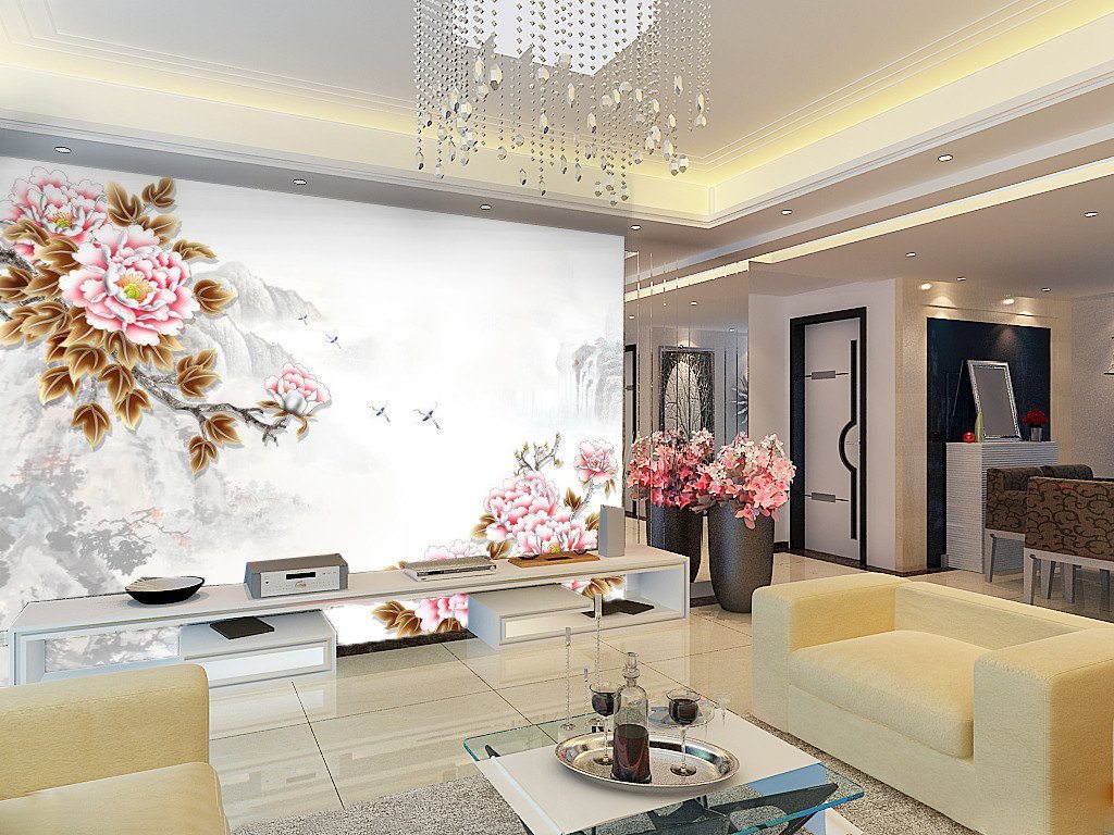 Blossoming Peony 572 Wallpaper AJ Wallpaper 1