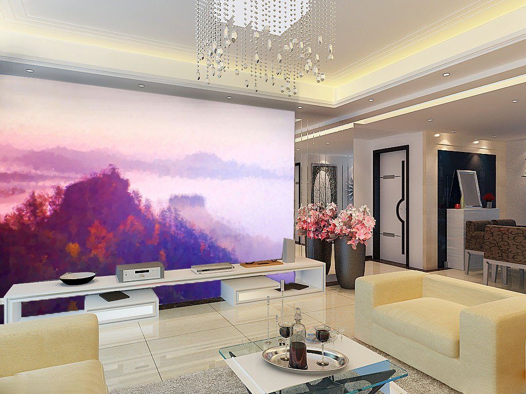 Hazy Natural Scenery Wallpaper AJ Wallpaper