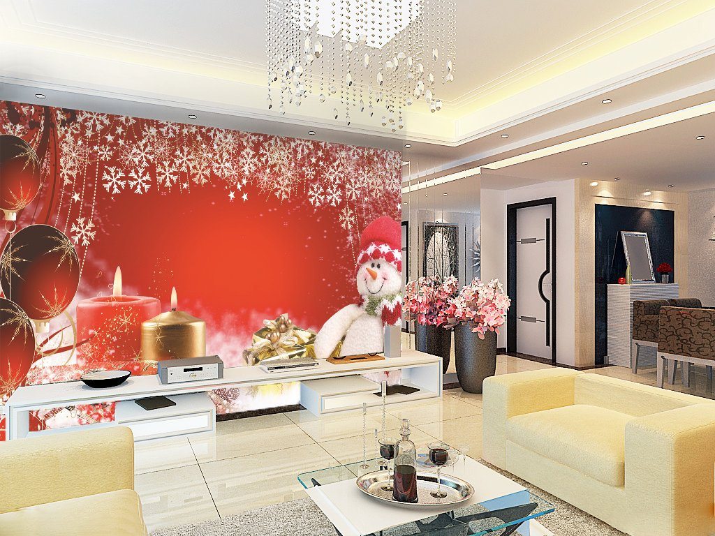 3D Candle Snowman 135 Wallpaper AJ Wallpaper