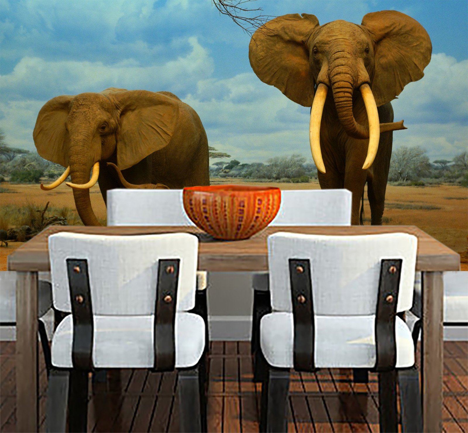 3D Elephants Family 687 Wallpaper AJ Wallpaper