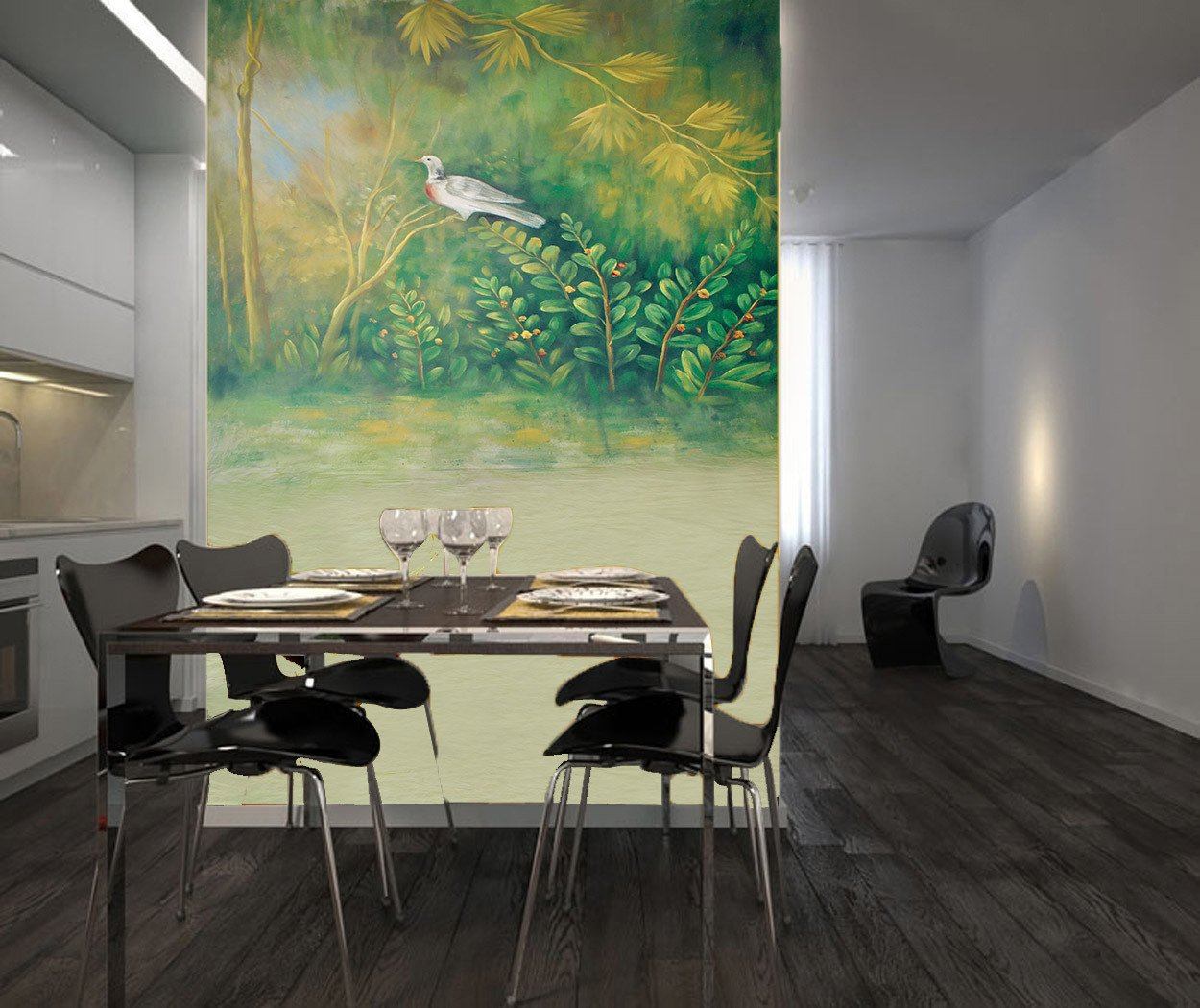 White Bird Wallpaper AJ Wallpaper