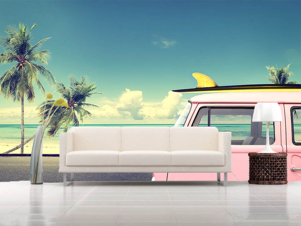 3D Coconut Tree 117 Wallpaper AJ Wallpaper