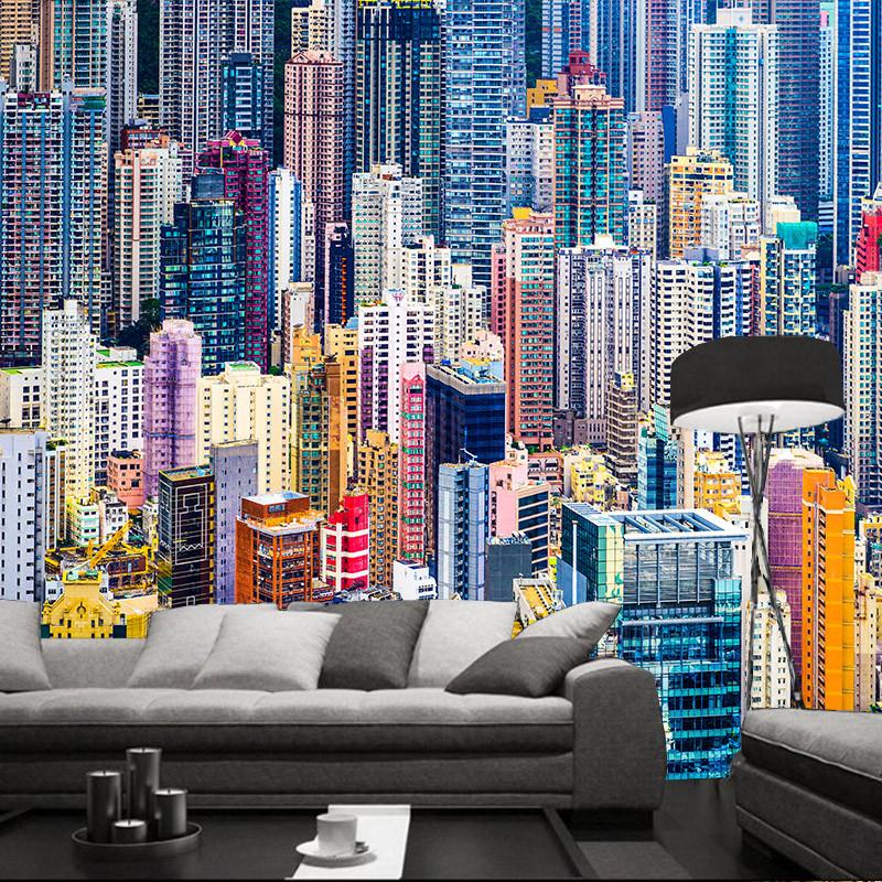 Colorful City 1 Wallpaper AJ Wallpapers