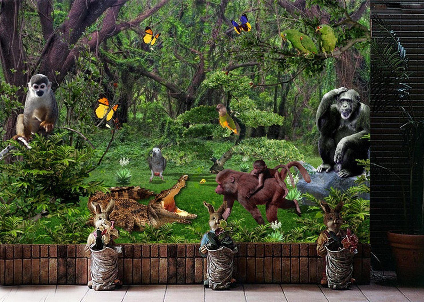 3D Forest Animal 571 Wallpaper AJ Wallpaper