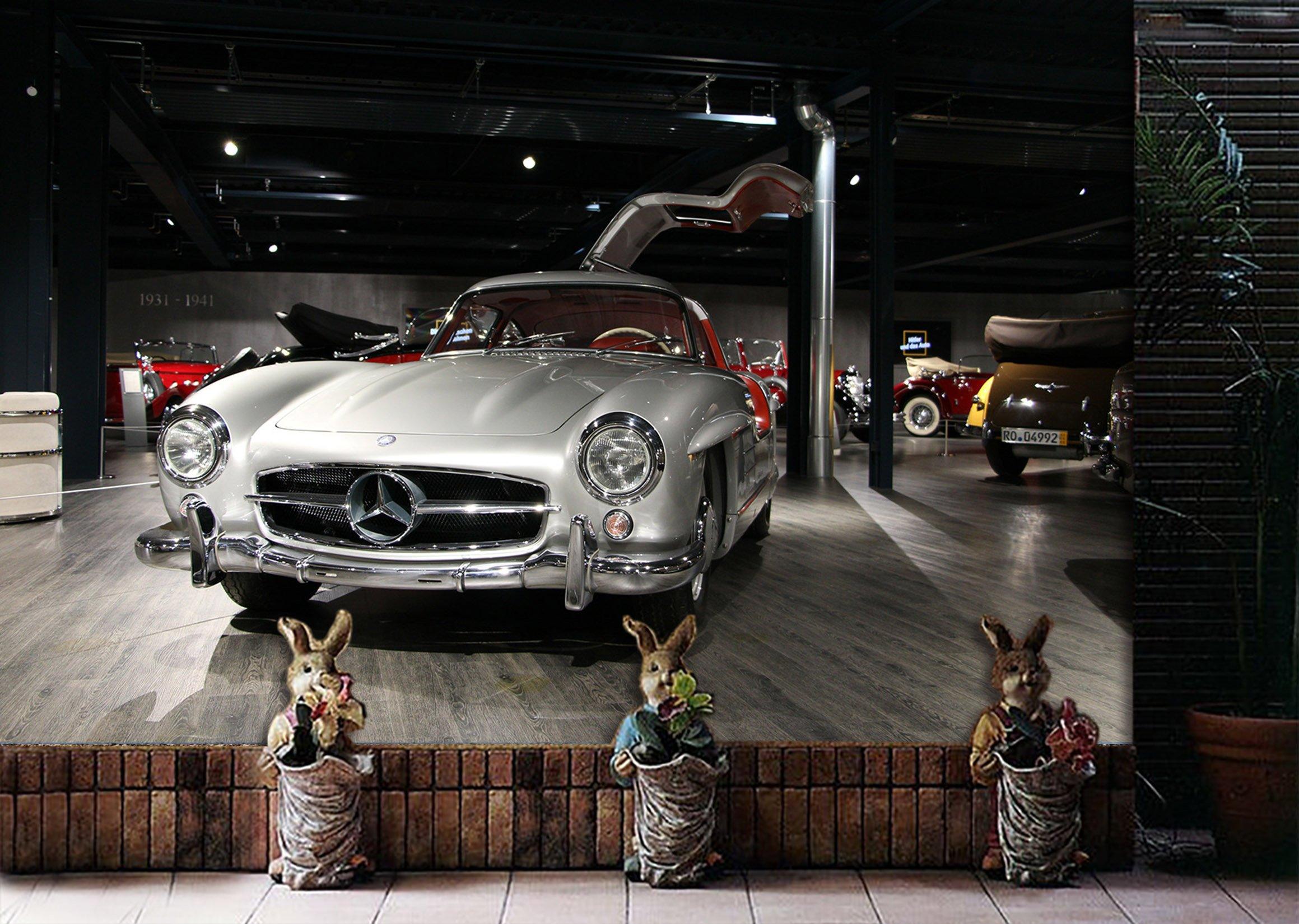 3D Mercedes 997 Vehicle Wall Murals Wallpaper AJ Wallpaper 2