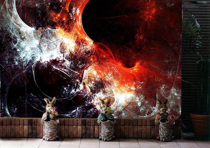 Abstract Holes Wallpaper AJ Wallpaper