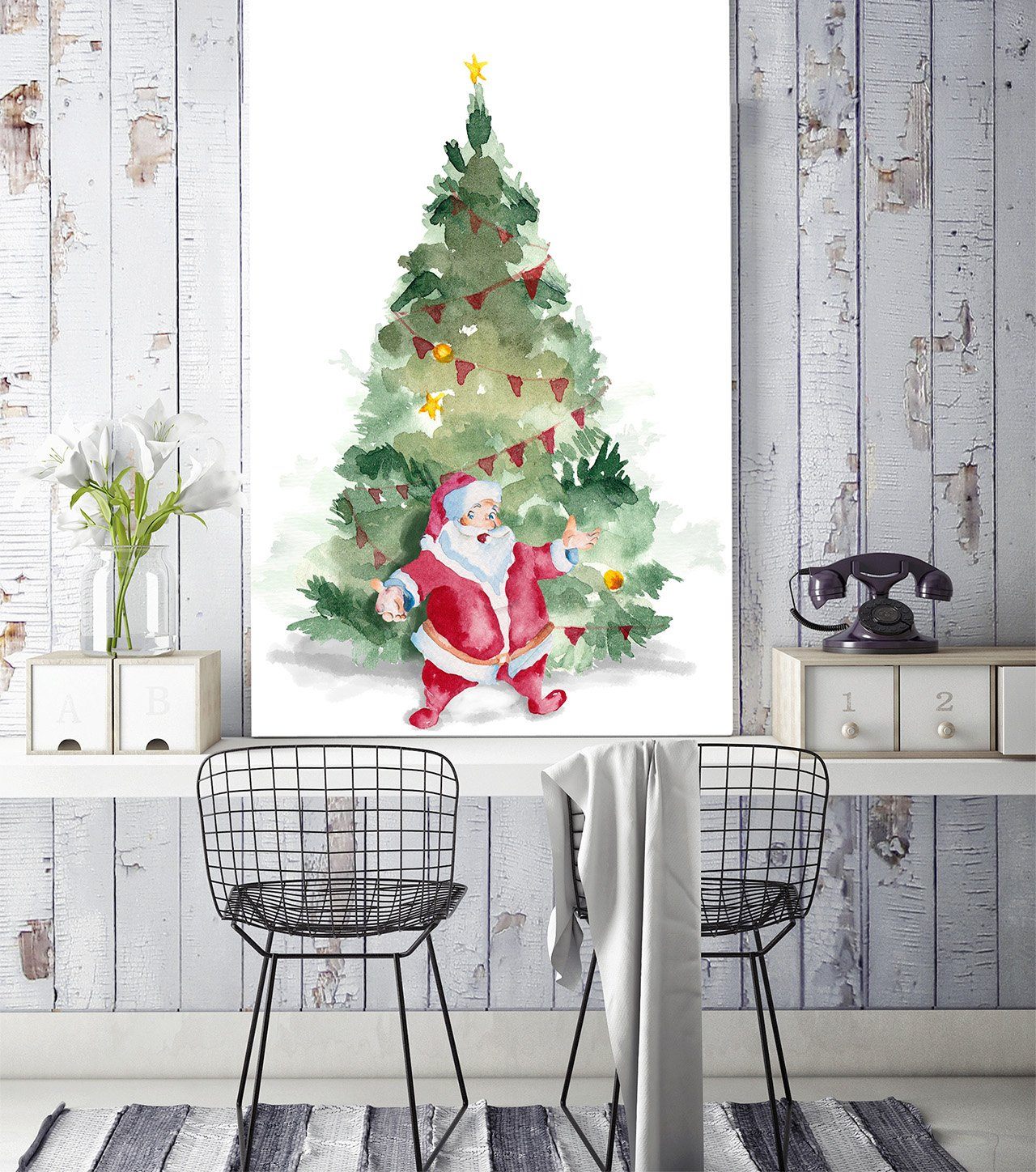 3D Doodle Christmas 183 Wallpaper AJ Wallpaper