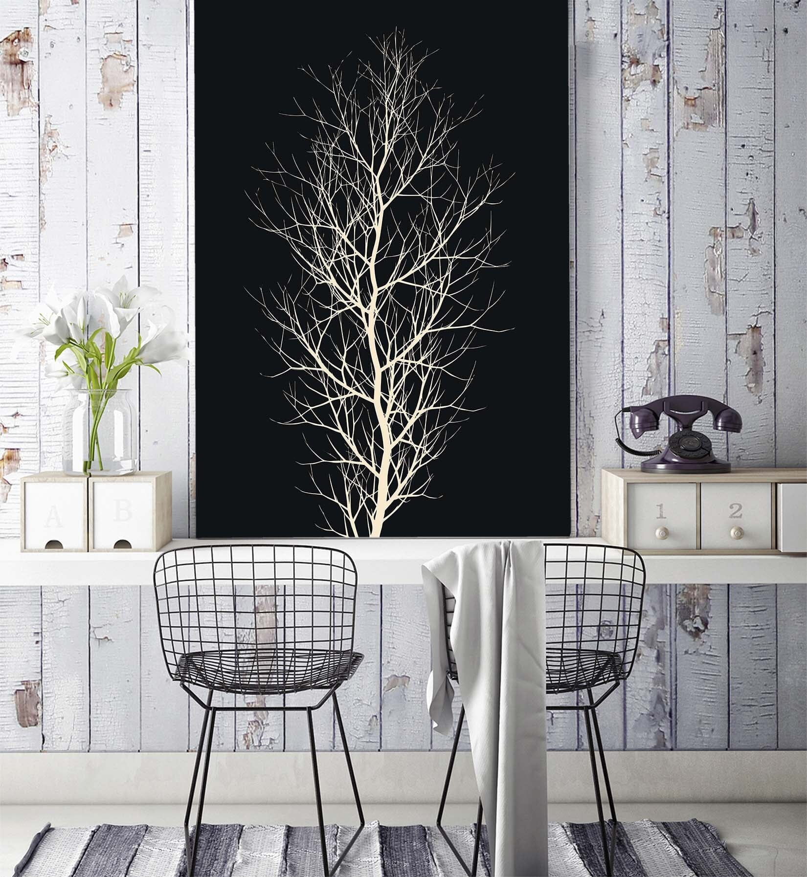 3D The White Tree 1422 Boris Draschoff Wall Mural Wall Murals Wallpaper AJ Wallpaper 2