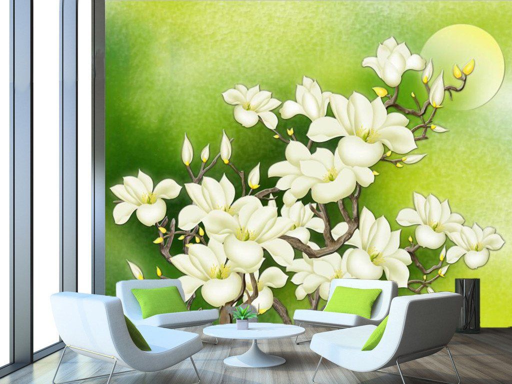 White Pure Flower In Spring 8 Wallpaper AJ Wallpaper 1