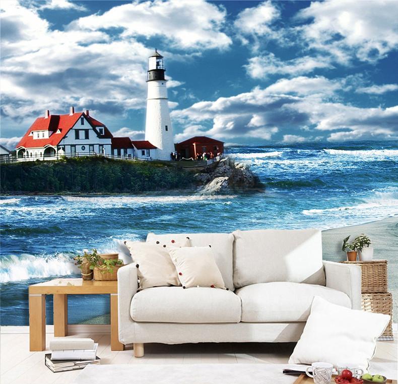 3D Post Sentry Beach Scenery 528 Wallpaper AJ Wallpaper