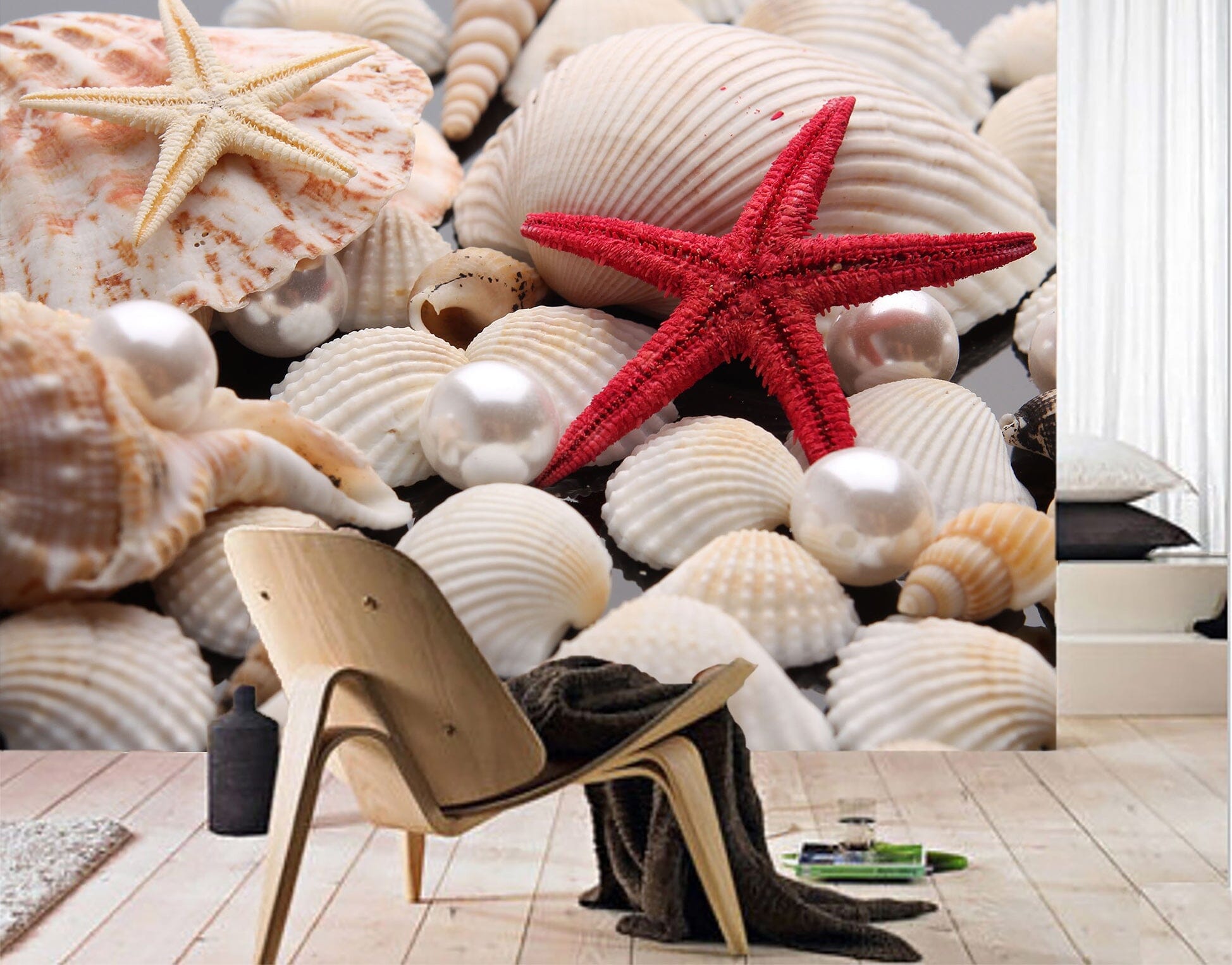 3D Shell Starfish 1476 Wall Murals Wallpaper AJ Wallpaper 2