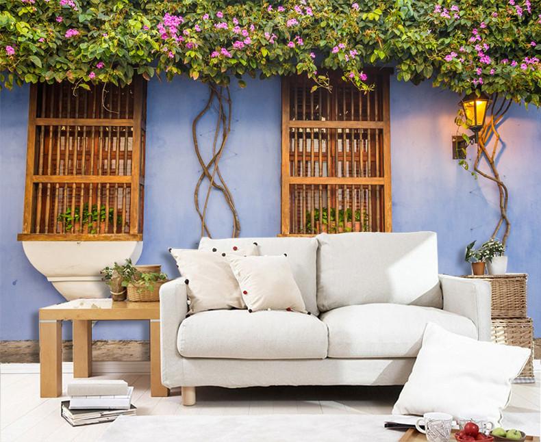 3D Window Flower Plants 47 Wallpaper AJ Wallpaper