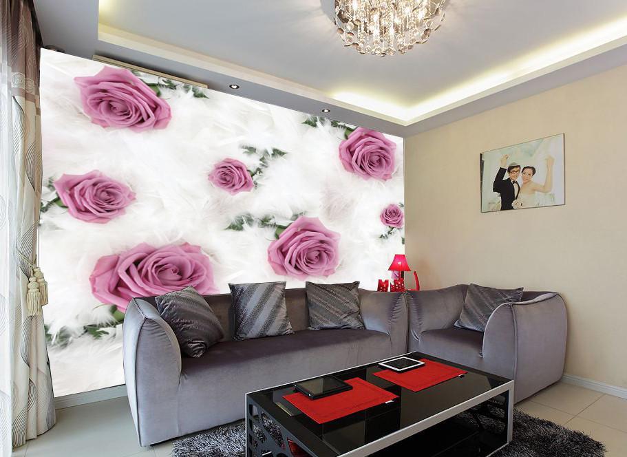 Purple Flowers 5 Wallpaper AJ Wallpaper