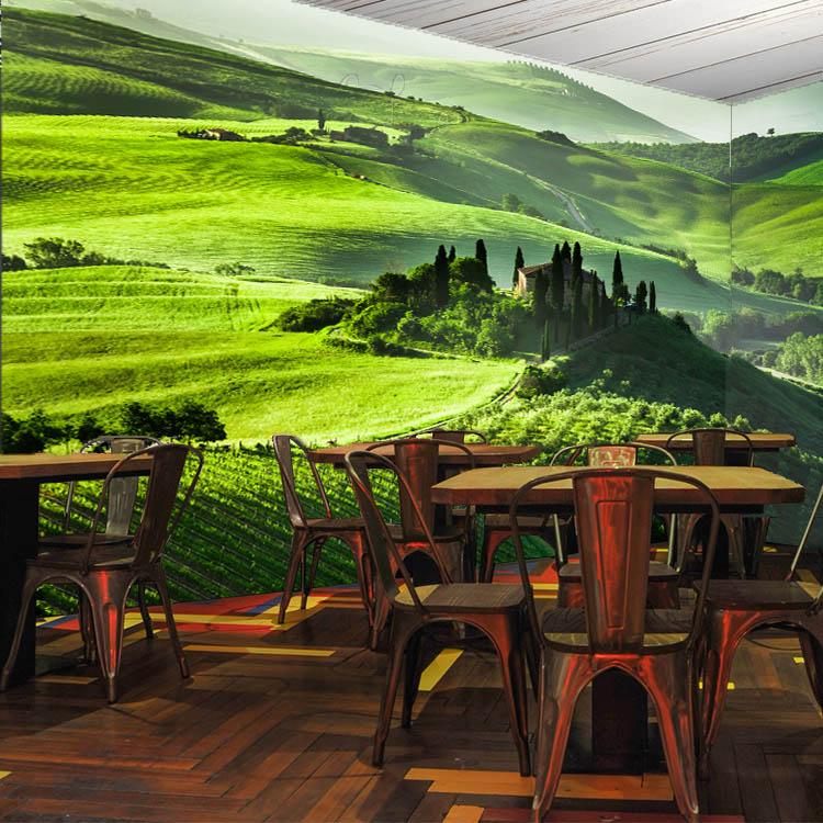 3D Green Area 030 Wallpaper AJ Wallpaper