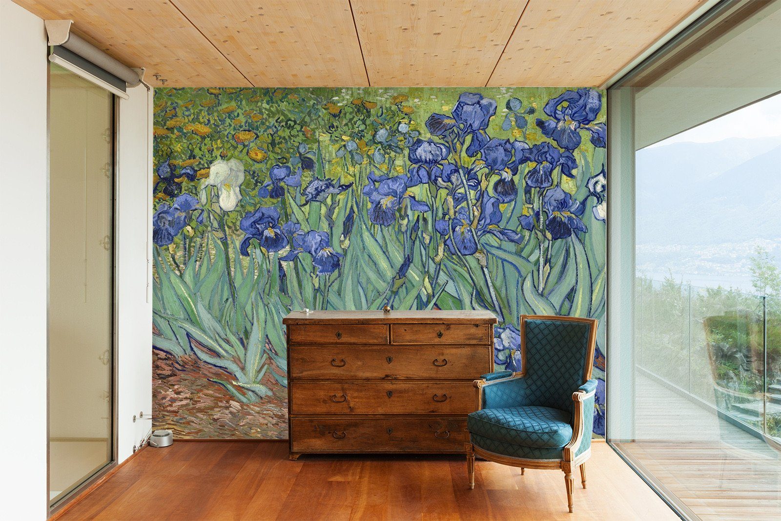 3D Purple Flower 47 Wallpaper AJ Wallpaper