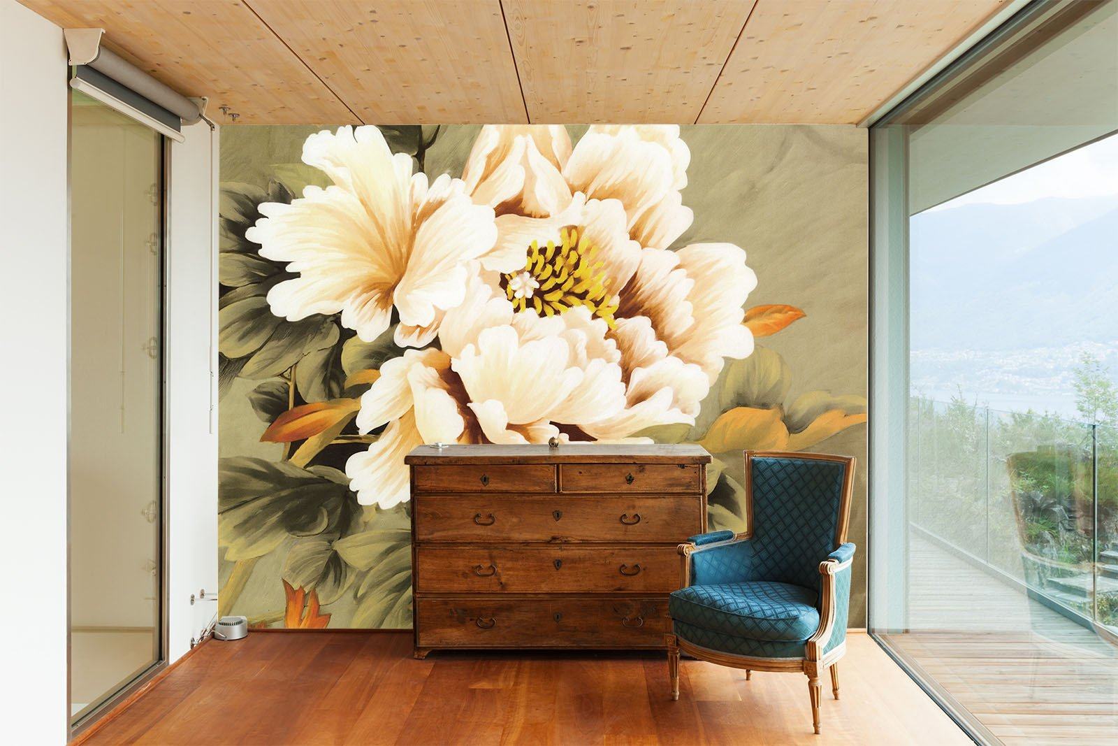 Blooming Penoy Wallpaper AJ Wallpaper