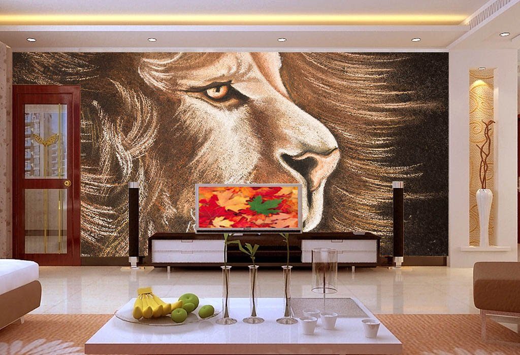 Long Hair Lion Wallpaper AJ Wallpaper