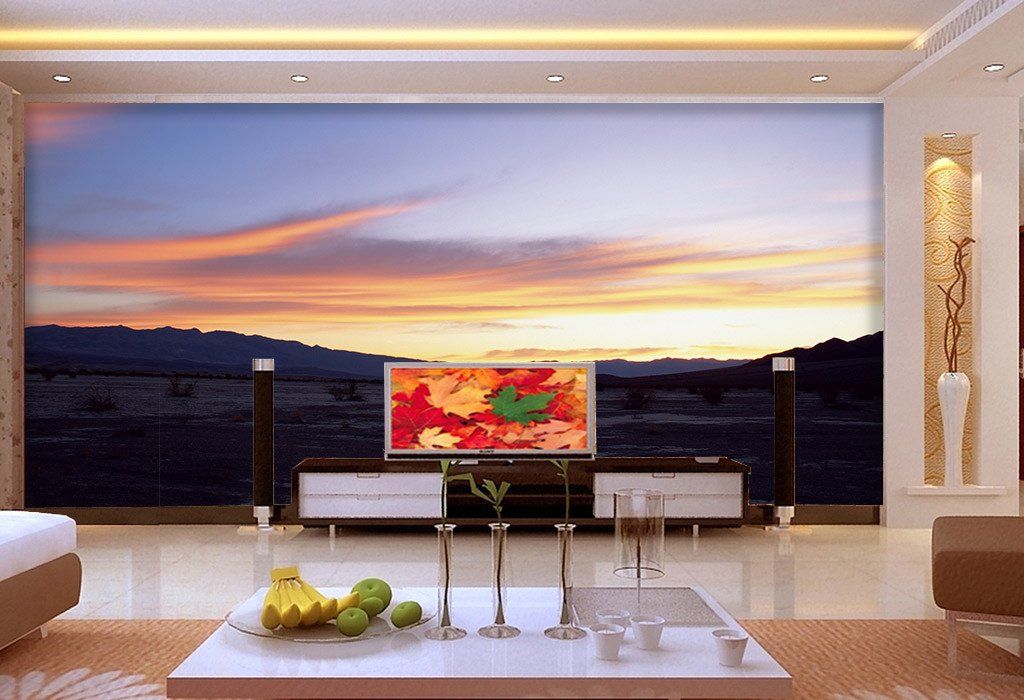 Sunset Glow Wallpaper AJ Wallpaper 2