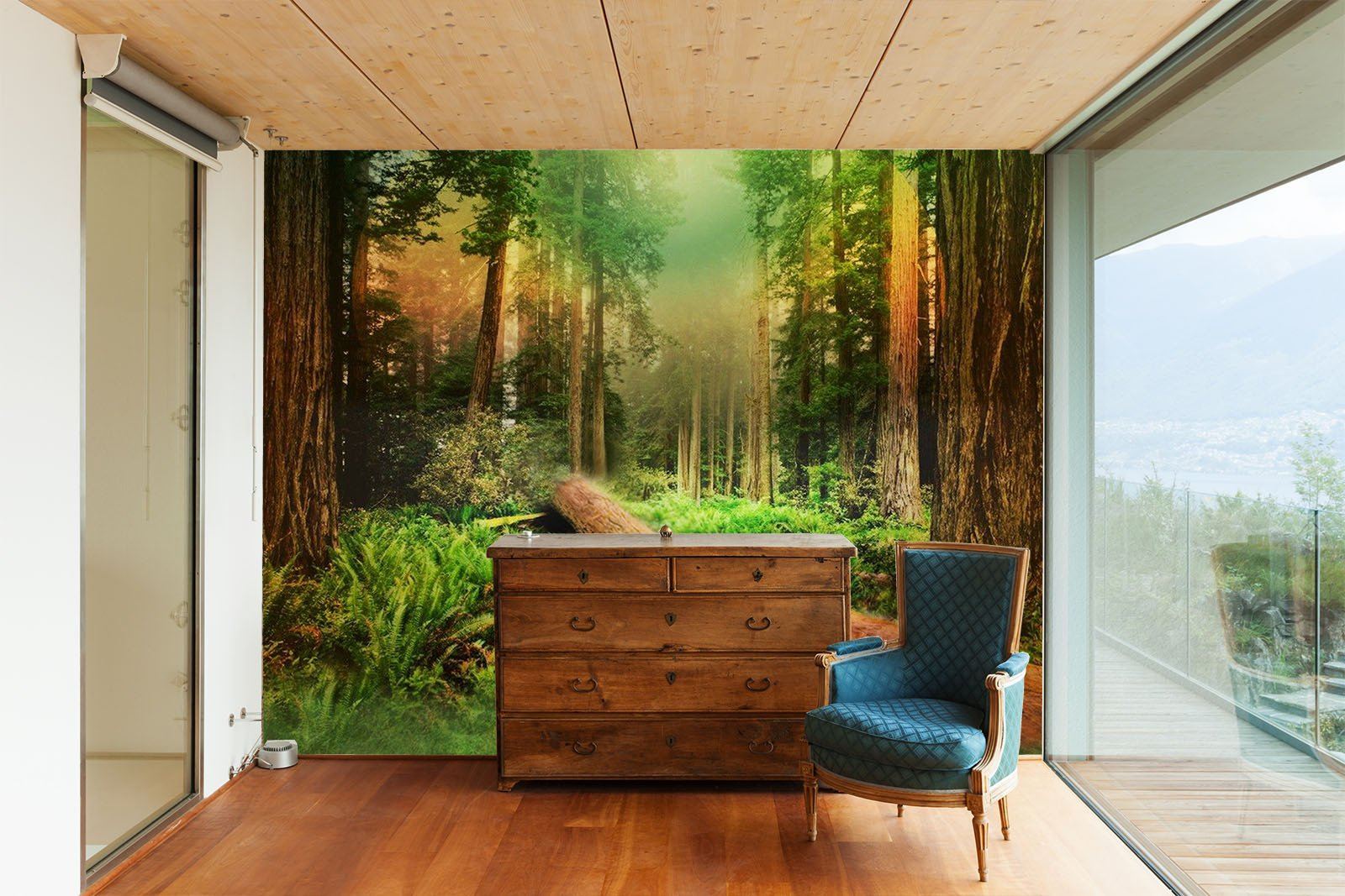 Green Forest 7 Wallpaper AJ Wallpaper