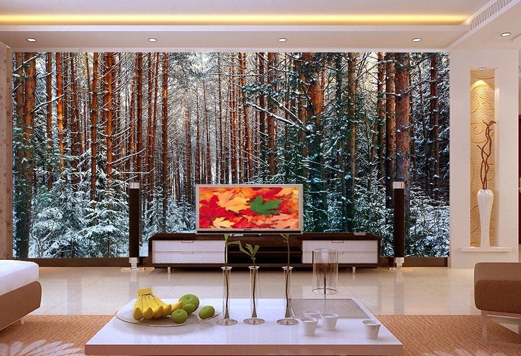 Snowed Forest 1 Wallpaper AJ Wallpaper