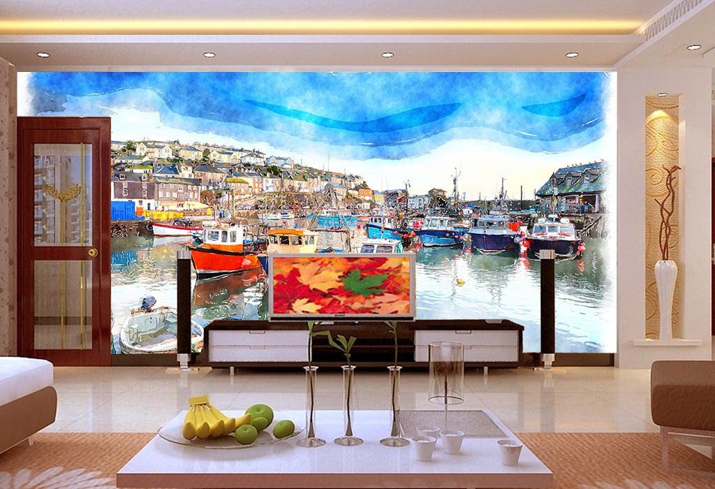 Harbor City 1 Wallpaper AJ Wallpapers