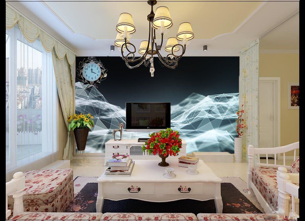 Fluctuant Polyhedrons Wallpaper AJ Wallpaper