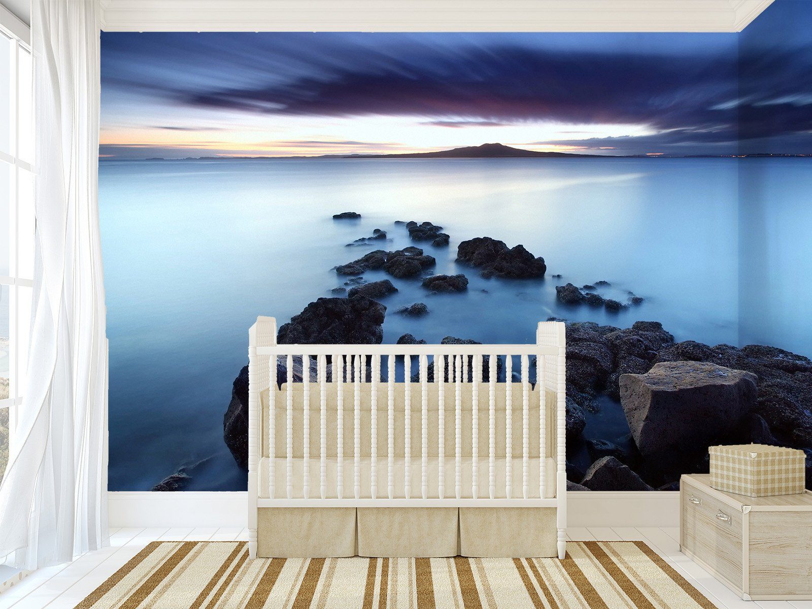 Sea Coast Stones Wallpaper AJ Wallpaper