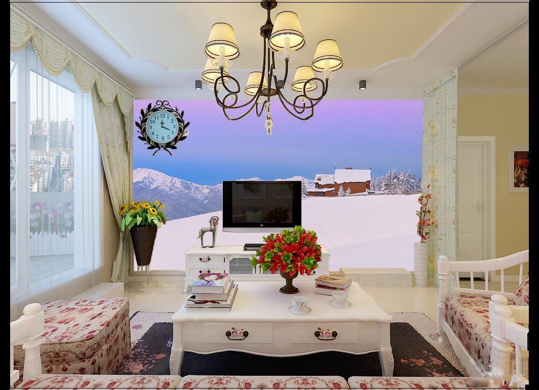 Snowcapped World Wallpaper AJ Wallpaper