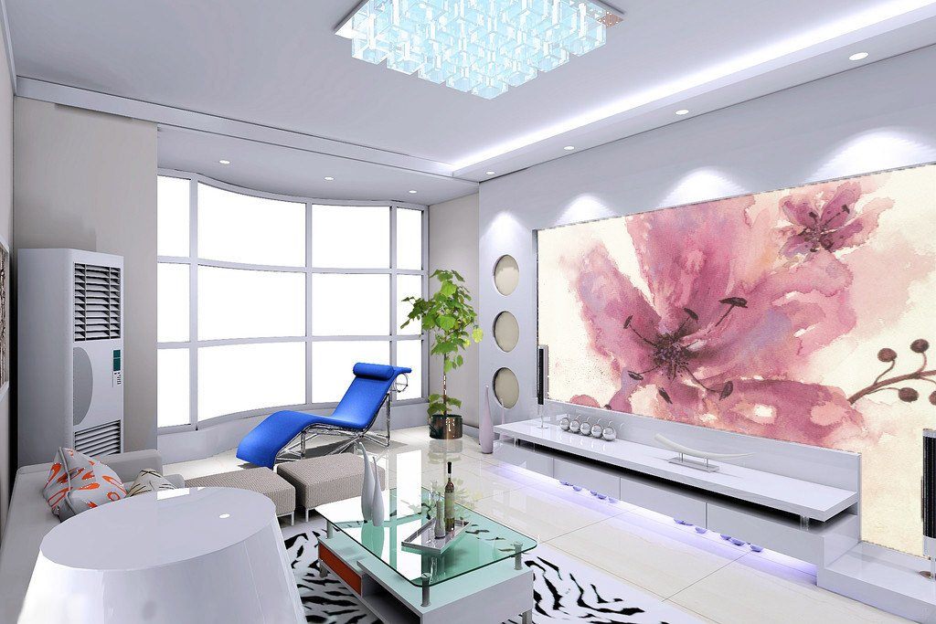 Watercolor Flowers 1 Wallpaper AJ Wallpaper