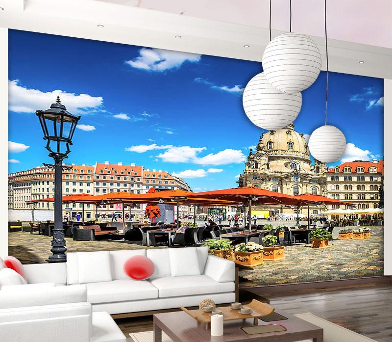 3D City Street Lights 058 Wallpaper AJ Wallpaper