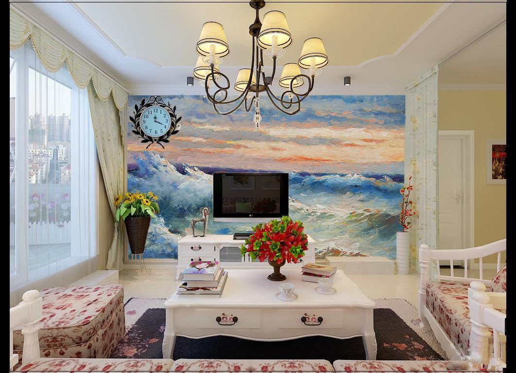 Waves Wallpaper AJ Wallpaper