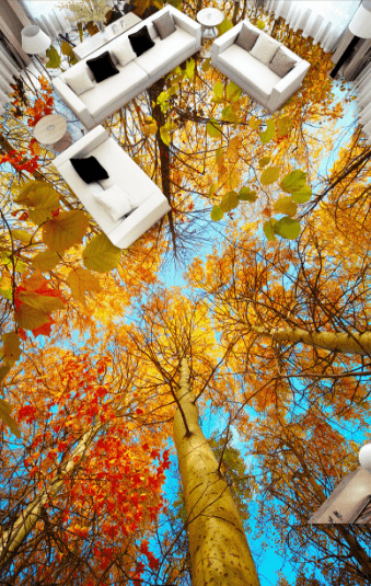 3D Maple 378 Floor Mural Wallpaper AJ Wallpaper 2