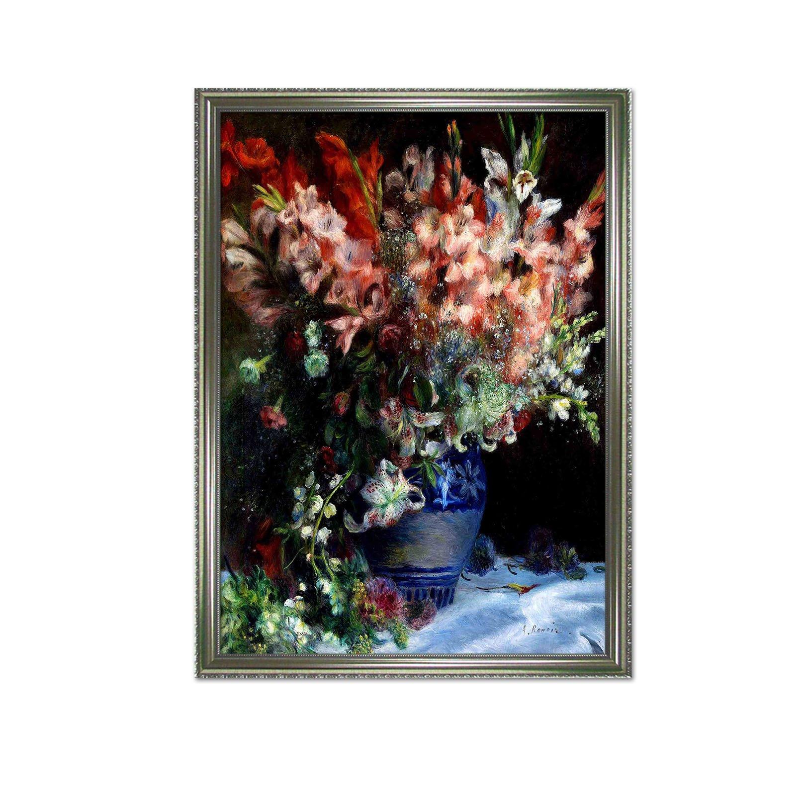 3D Draw Flowers 138 Fake Framed Print Painting Wallpaper AJ Creativity Home