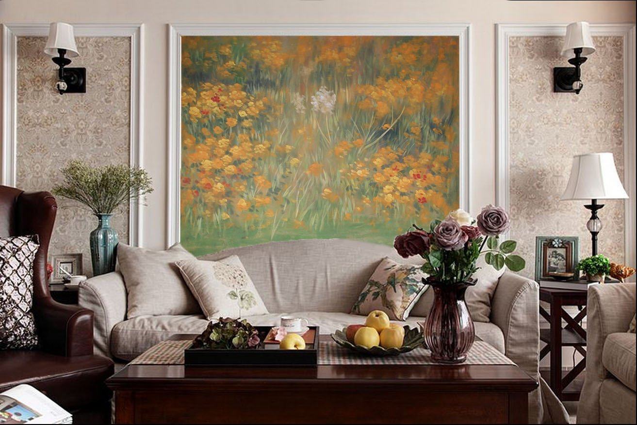 Orange Flowers Plants Wallpaper AJ Wallpaper