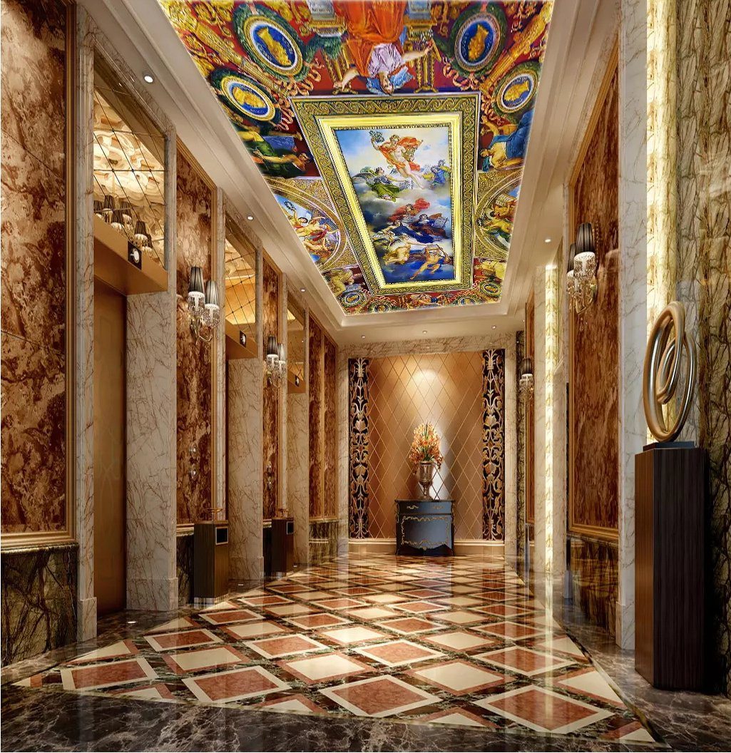 Square Surround Pattern 006 Wallpaper AJ Wallpaper