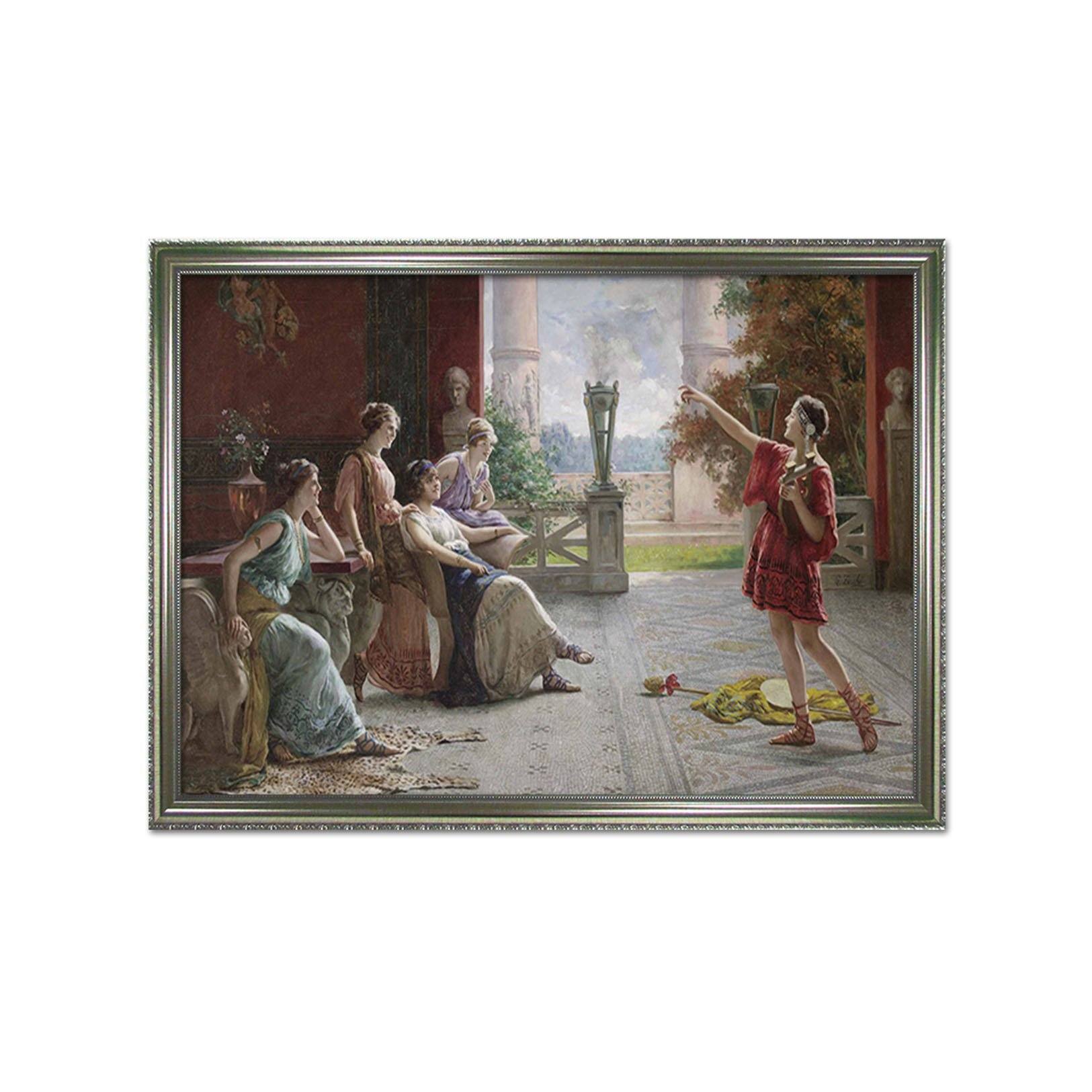 3D Watch The Show 125 Fake Framed Print Painting Wallpaper AJ Creativity Home