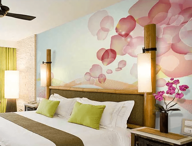 Flying Petals 3 Wallpaper AJ Wallpaper