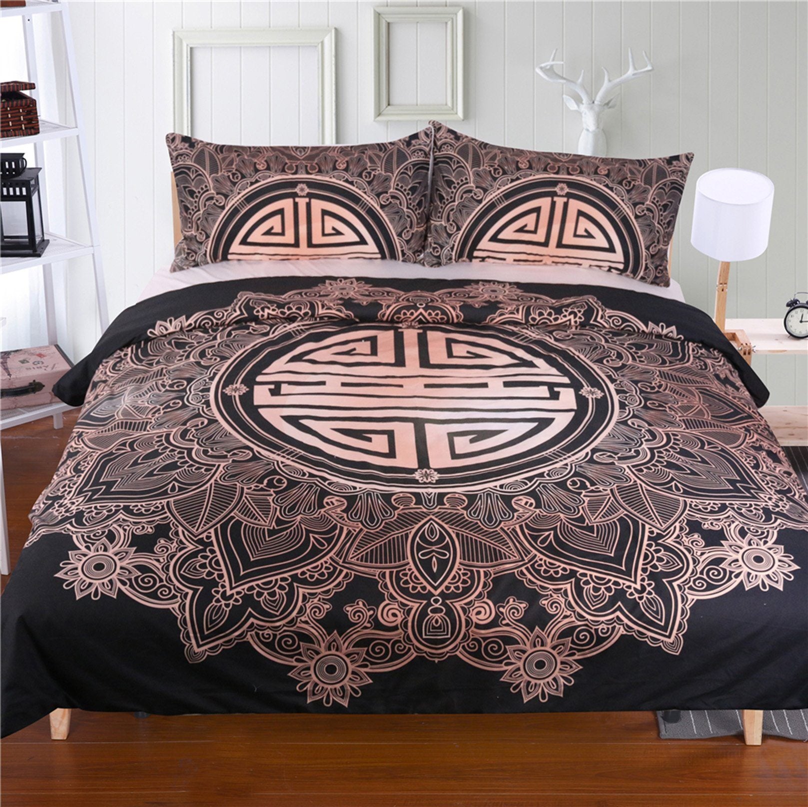 3D Chinese Blessing 203 Bed Pillowcases Quilt Wallpaper AJ Wallpaper