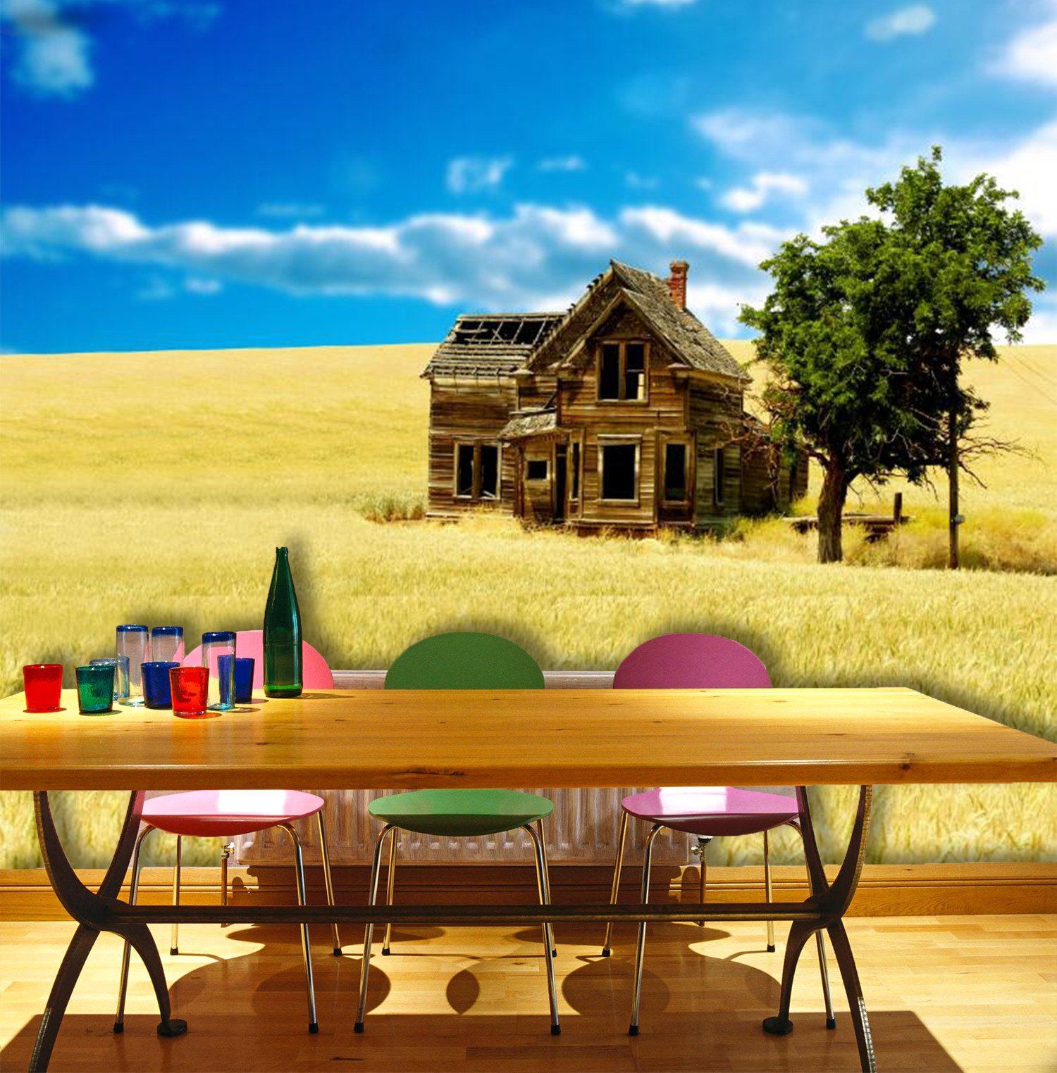 Crops Wheat And Room 54 Wallpaper AJ Wallpaper 1