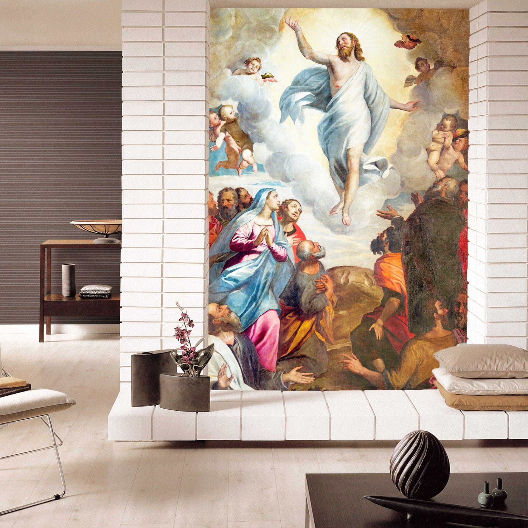 3D Angel In White 1617 Wall Murals Wallpaper AJ Wallpaper 2