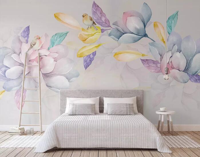 3D Colour Flower 935 Wall Murals Wallpaper AJ Wallpaper 2