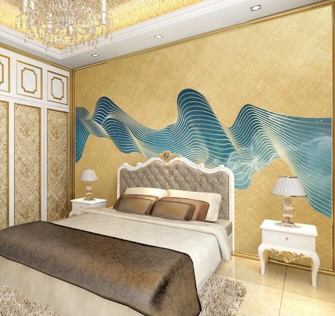3D Abstract Stripes 1032 Wall Murals Wallpaper AJ Wallpaper 2