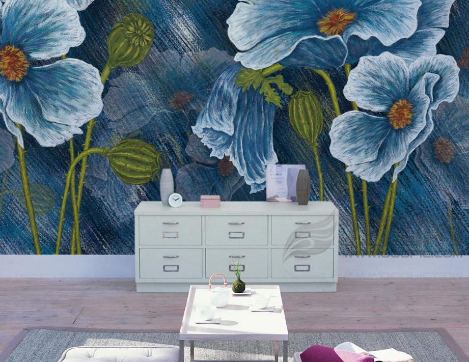 3D Flower 450 Wall Murals Wallpaper AJ Wallpaper 2