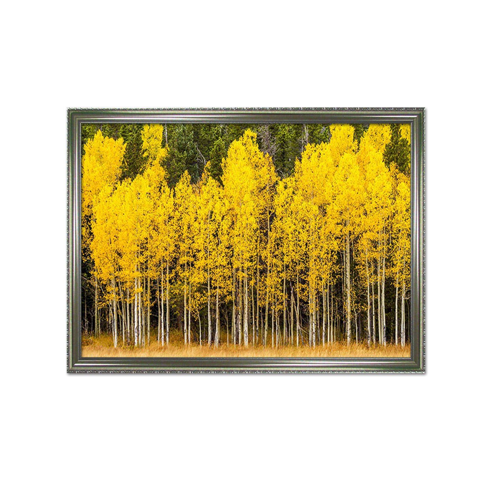 3D Maple Forest 105 Fake Framed Print Painting Wallpaper AJ Creativity Home