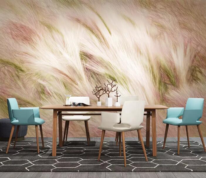 3D Reed Fluttering 668 Wall Murals Wallpaper AJ Wallpaper 2