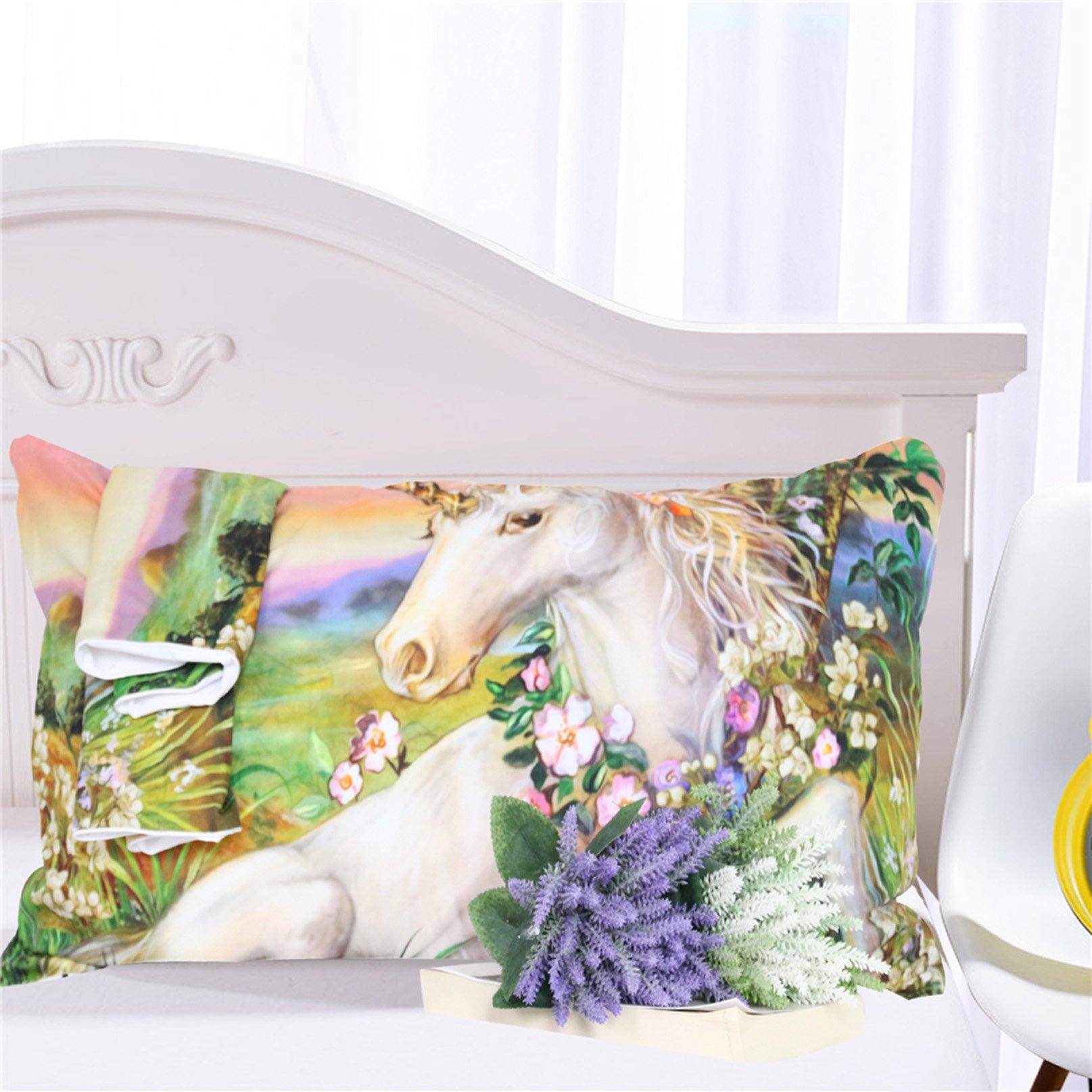 3D Oil Painting Unicorn 220 Bed Pillowcases Quilt Wallpaper AJ Wallpaper